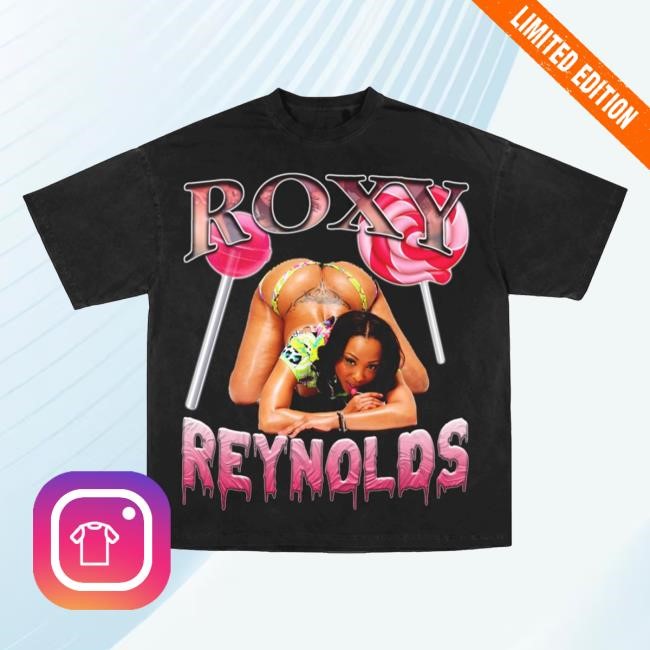 “Roxy Reynolds" Bootleg Shirt New Official Bob's Liquor Merch Store Bob's Liquor Clothing Shop